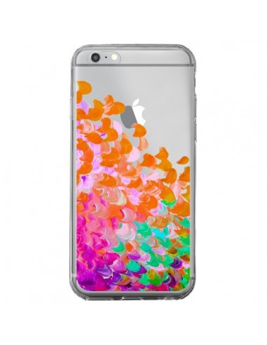Coque iPhone 6 Plus et 6S Plus Creation in Color Orange Transparente - Ebi Emporium