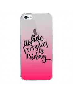 Coque iPhone 5/5S et SE Everyday Friday Vendredi Live Vis...