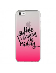 Coque iPhone 5C Everyday Friday Vendredi Live Vis...