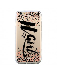 Coque iPhone 6 et 6S It Girl Transparente - Ebi Emporium