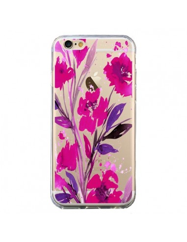 Coque iPhone 6 et 6S Roses Fleur Flower Transparente - Ebi Emporium