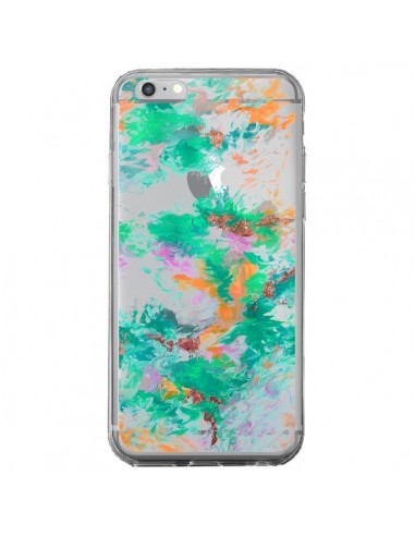 Coque iPhone 6 Plus et 6S Plus Mermaid Sirene Fleur Flower Transparente - Ebi Emporium