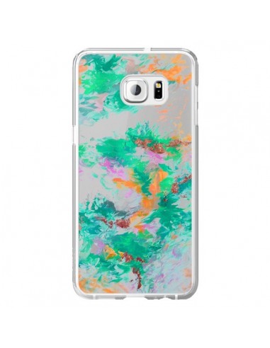 Coque Mermaid Sirene Fleur Flower Transparente pour Samsung Galaxy S6 Edge Plus - Ebi Emporium