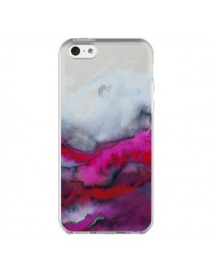 Coque iPhone 5C Winter Waves Vagues Hiver Transparente -...