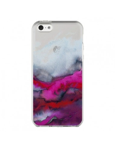 Coque iPhone 5C Winter Waves Vagues Hiver Transparente - Ebi Emporium