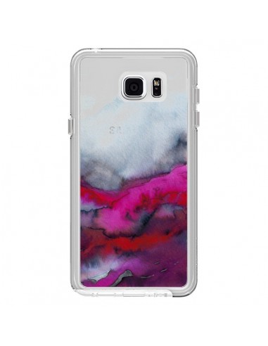 Coque Winter Waves Vagues Hiver Transparente pour Samsung Galaxy Note 5 - Ebi Emporium