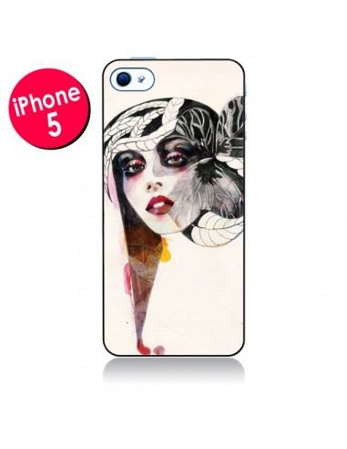 Coque Flower Girl pour iPhone 5