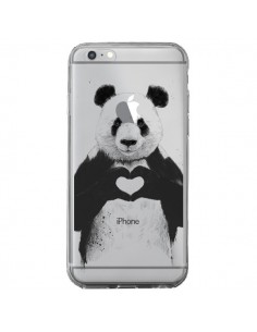 Coque iPhone 6 Plus et 6S Plus Panda All You Need Is Love...