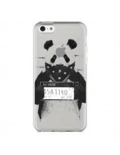 Coque iPhone 5C Bad Panda Transparente - Balazs Solti
