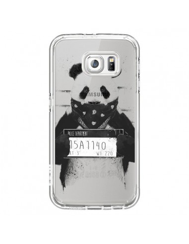 Coque Bad Panda Transparente pour Samsung Galaxy S6 - Balazs Solti