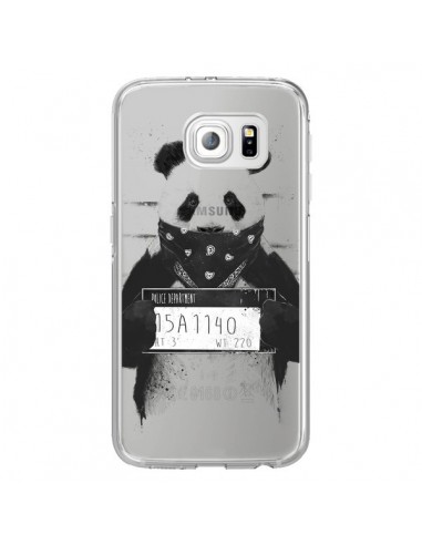 Coque Bad Panda Transparente pour Samsung Galaxy S6 Edge - Balazs Solti