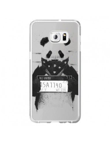 Coque Bad Panda Transparente pour Samsung Galaxy S6 Edge Plus - Balazs Solti