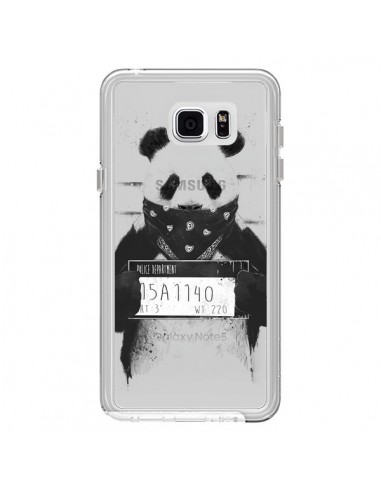 Coque Bad Panda Transparente pour Samsung Galaxy Note 5 - Balazs Solti