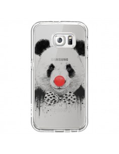 Coque Clown Panda Transparente pour Samsung Galaxy S6 -...