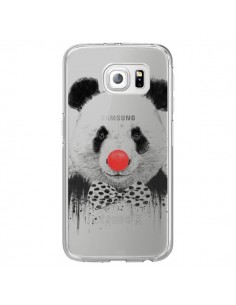 Coque Clown Panda Transparente pour Samsung Galaxy S6...
