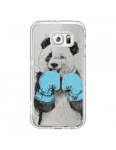 Coque Winner Panda Gagnant Transparente pour Samsung Galaxy S6 - Balazs Solti