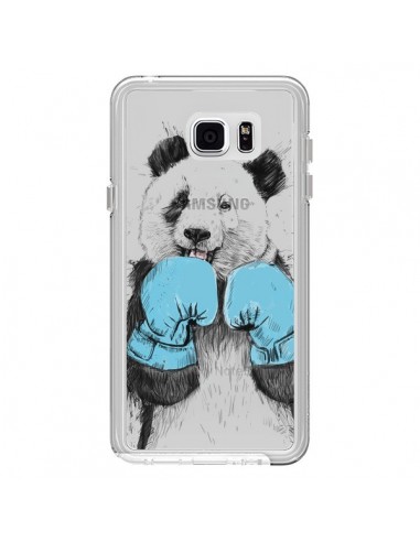 Coque Winner Panda Gagnant Transparente pour Samsung Galaxy Note 5 - Balazs Solti