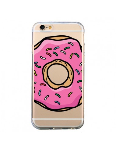 Coque iPhone 6 et 6S Donuts Rose Transparente - Yohan B.