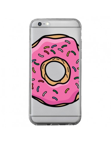 Coque iPhone 6 Plus et 6S Plus Donuts Rose Transparente - Yohan B.