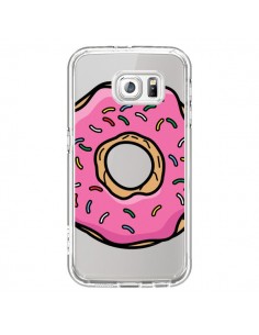 Coque Donuts Rose Transparente pour Samsung Galaxy S7 -...
