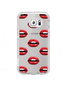 Coque Lèvres Rouges Lips Transparente pour Samsung Galaxy...