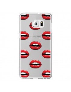 Coque Lèvres Rouges Lips Transparente pour Samsung Galaxy...