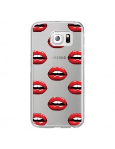 Coque Lèvres Rouges Lips Transparente pour Samsung Galaxy...