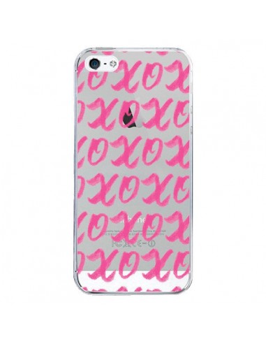 Coque iPhone 5/5S et SE XoXo Rose Transparente - Yohan B.