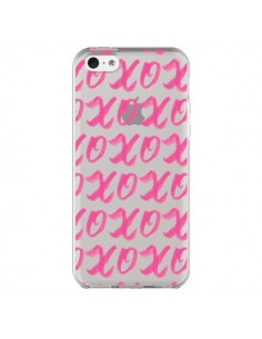 Coque iPhone 5C XoXo Rose Transparente - Yohan B.