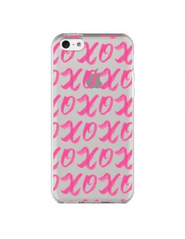 Coque iPhone 5C XoXo Rose Transparente - Yohan B.