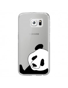 Coque Panda Transparente pour Samsung Galaxy S6 Edge -...