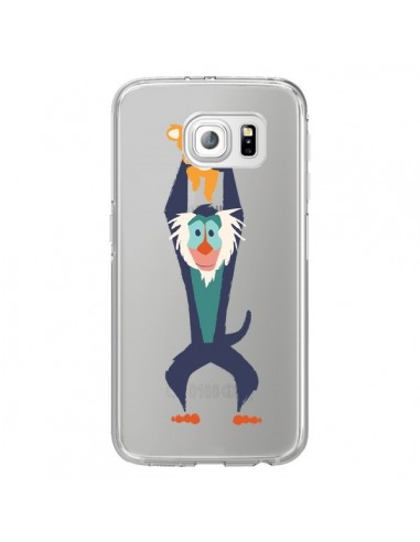 Coque Futur Roi Lion King Rafiki Transparente pour Samsung Galaxy S6 Edge - Jay Fleck