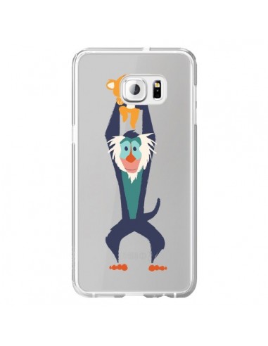 Coque Futur Roi Lion King Rafiki Transparente pour Samsung Galaxy S6 Edge Plus - Jay Fleck