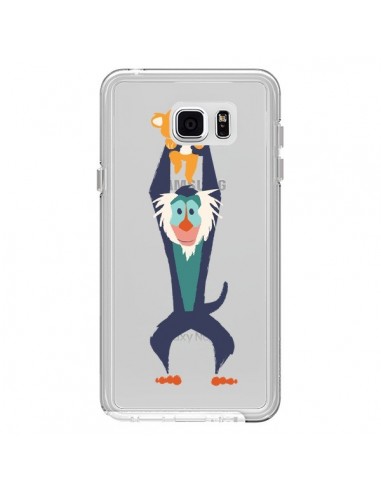 Coque Futur Roi Lion King Rafiki Transparente pour Samsung Galaxy Note 5 - Jay Fleck