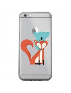 Coque iPhone 6 Plus et 6S Plus Renard et Koala Love...