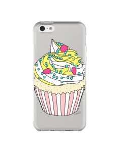 Coque iPhone 5C Cupcake Dessert Transparente - Asano...