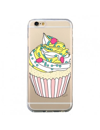 Coque iPhone 6 et 6S Cupcake Dessert Transparente - Asano Yamazaki