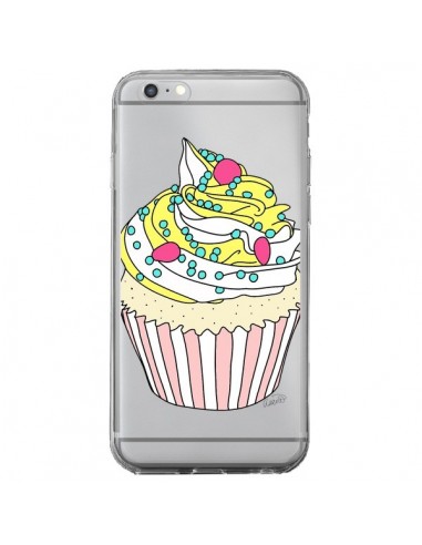 Coque iPhone 6 Plus et 6S Plus Cupcake Dessert Transparente - Asano Yamazaki
