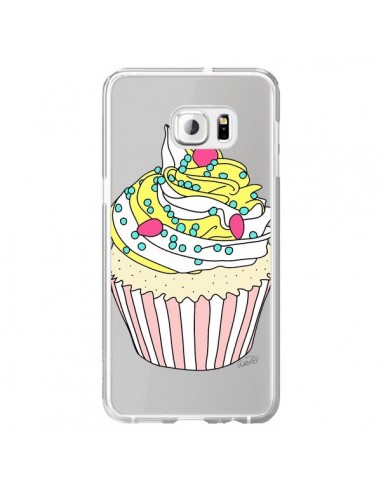 Coque Cupcake Dessert Transparente pour Samsung Galaxy S6 Edge Plus - Asano Yamazaki