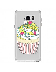 Coque Cupcake Dessert Transparente pour Samsung Galaxy...