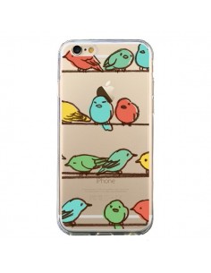 Coque iPhone 6 et 6S Oiseaux Birds Transparente - Eric Fan