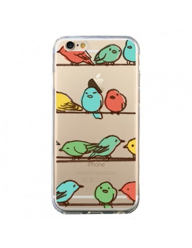 Coque iPhone 6 et 6S Oiseaux Birds Transparente - Eric Fan