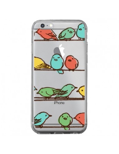Coque iPhone 6 Plus et 6S Plus Oiseaux Birds Transparente - Eric Fan