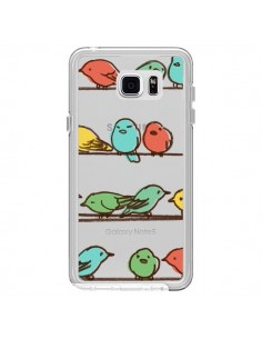 Coque Oiseaux Birds Transparente pour Samsung Galaxy Note...