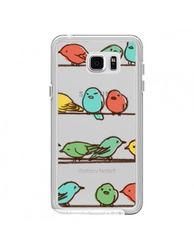 Coque Oiseaux Birds Transparente pour Samsung Galaxy Note 5 - Eric Fan