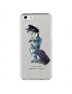 Coque iPhone 5C Pilot Fish Poisson Pilote Transparente -...