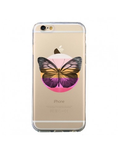Coque iPhone 6 et 6S Papillon Butterfly Transparente - Eric Fan