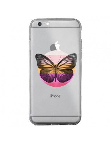 Coque iPhone 6 Plus et 6S Plus Papillon Butterfly Transparente - Eric Fan