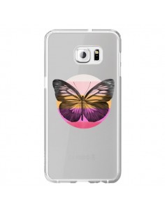 Coque Papillon Butterfly Transparente pour Samsung Galaxy...
