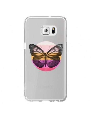 Coque Papillon Butterfly Transparente pour Samsung Galaxy S6 Edge Plus - Eric Fan